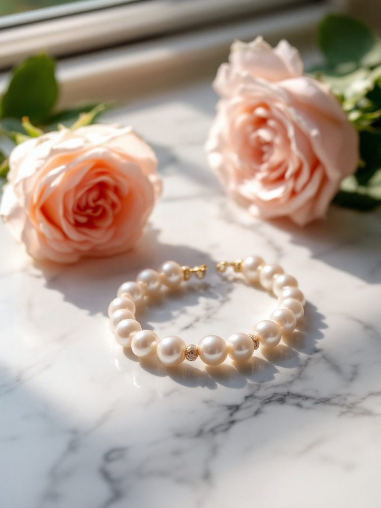 Faux Pearl Bracelets