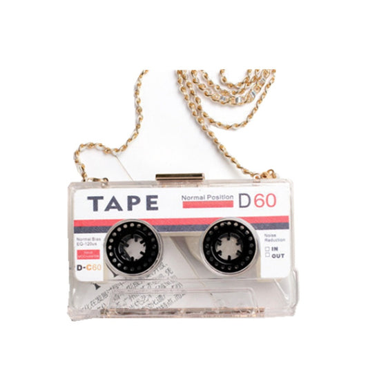 The Comicbook Collection💥Retro Cassette Tape Clutch Handbag